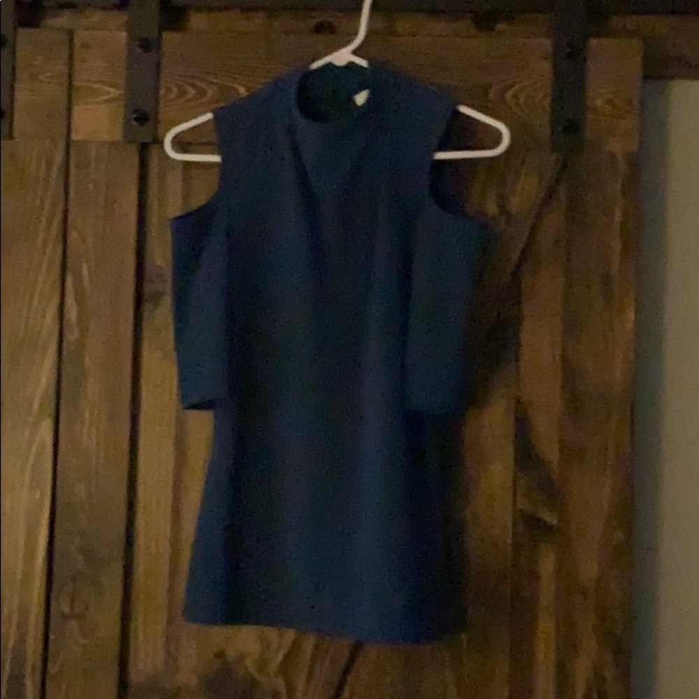 Open shoulder blouse
